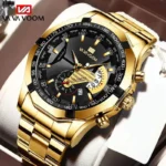 2023 marca superior reloj de lujo moda venta oro deportes Casual cuarzo viaje reloj de pulsera impermeable reloj para hombre reloj Masculino